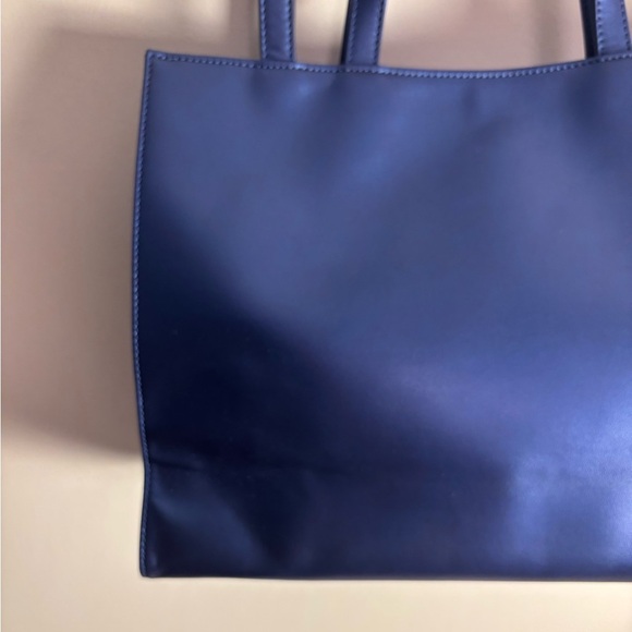 Telfar Medium Cobalt Shopping Bag w/ Dust Bag •EUC• - Picture 10 of 16